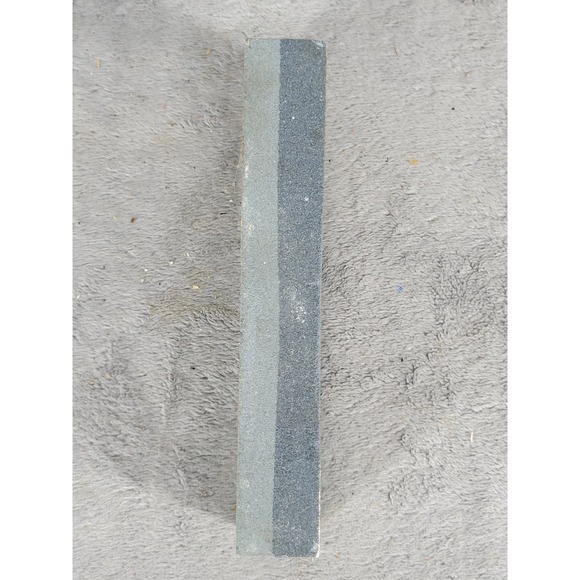 Vintage Dual Sided Sharpening Stone 6 Inch Silicon Carbide Combination Oil Stone - Picture 2 of 8